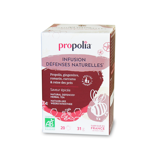 Infusion Défenses Naturelles Bio - Propolis et Plantes