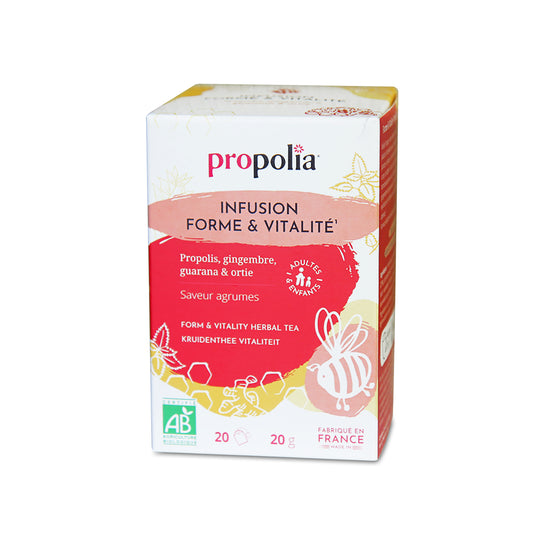 Infusion Forme et Vitalité Bio - Propolis et Plantes