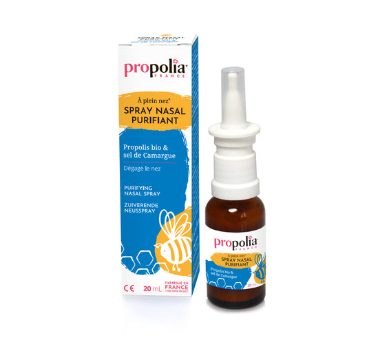Spray Nasal Purifiant Propolis & Sel de Camargue